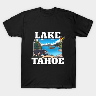 Lake Tahoe Nevada Outdoors T-Shirt